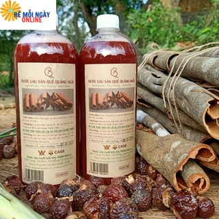 Nước Lau Sàn Quế QUẢNG NGÃI 1000ml | Xua Đuổi 100% Côn Trùng | An Toàn Cho Da | Nhà Luôn Thơm Ngát
