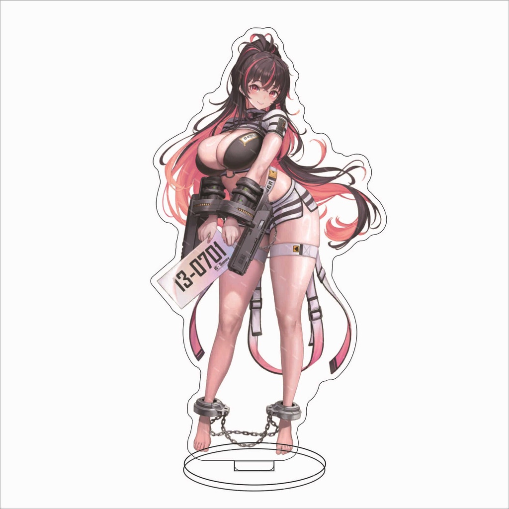 Mô hình Standee Anime Goddess of Victory Nikke Characters Acrylic in hình nhân vật 2 mặt rõ nét Phụ kiện trang trí 1