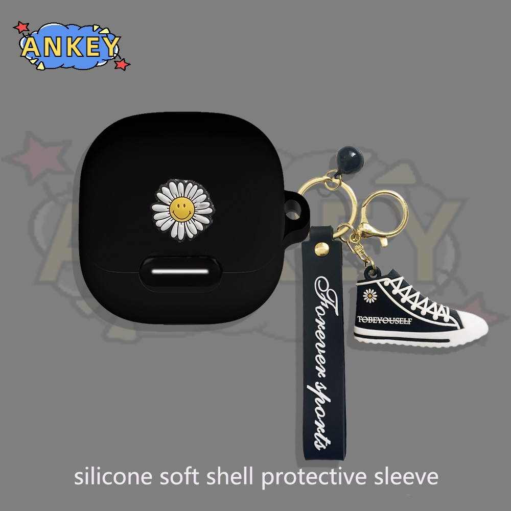 Case For Anker Soundcore Liberty 4 NC VR P10 Earphone Silicone Case Cute Shoe Earbuds Waterproof Shockproof Soft Protective Headphone Cover Headset Skin with Hook
