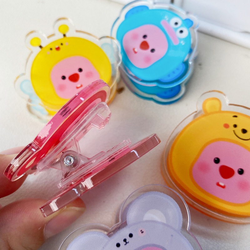 Loopy Kẹp Giấy Bằng acrylic Hoạt Hình Dễ Thương Sáng Tạo