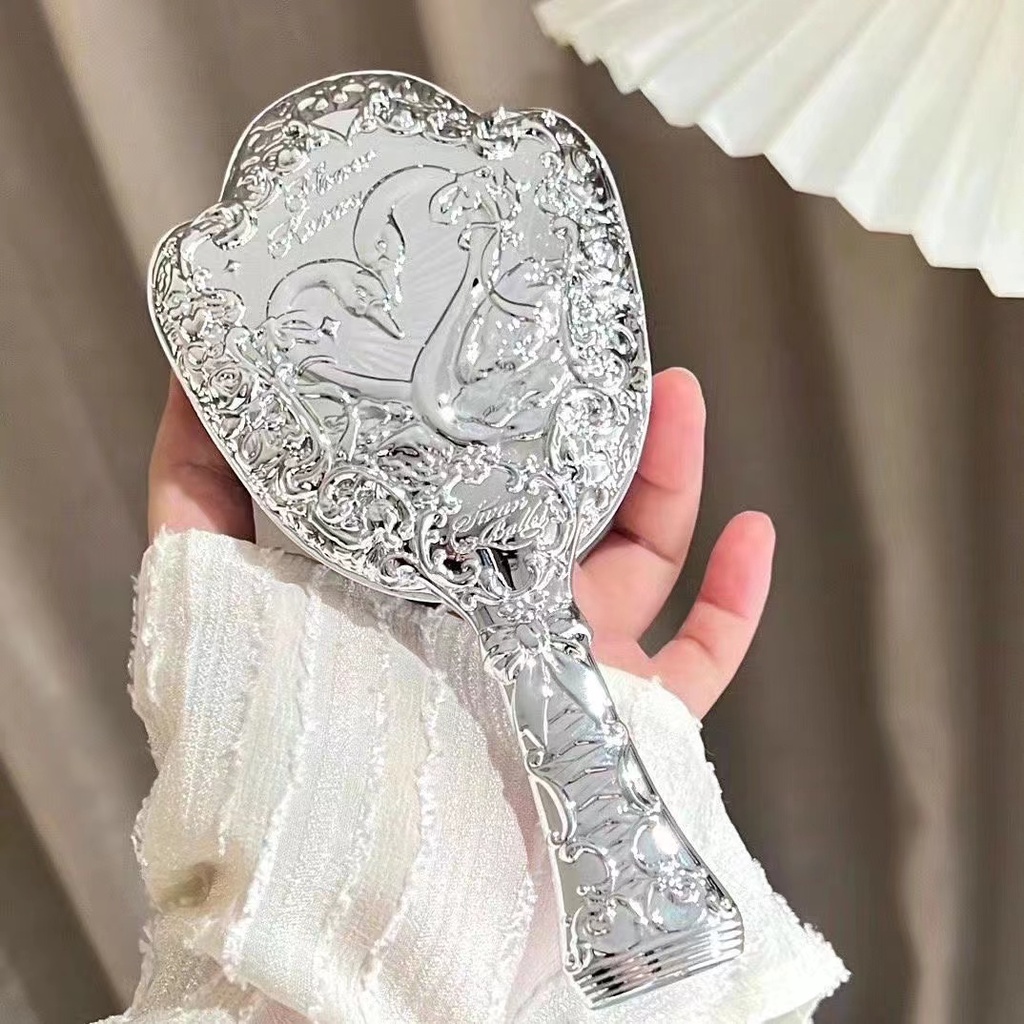 Lược Chải Tóc Hình Thiên Nga / Bông Hoa Làm Đẹp Cho Nữ