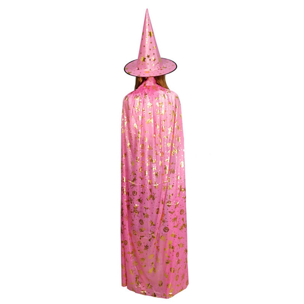 Áo Choàng Hóa Trang Phù Thủy halloween Cho Bé Trai Và Bé Gái