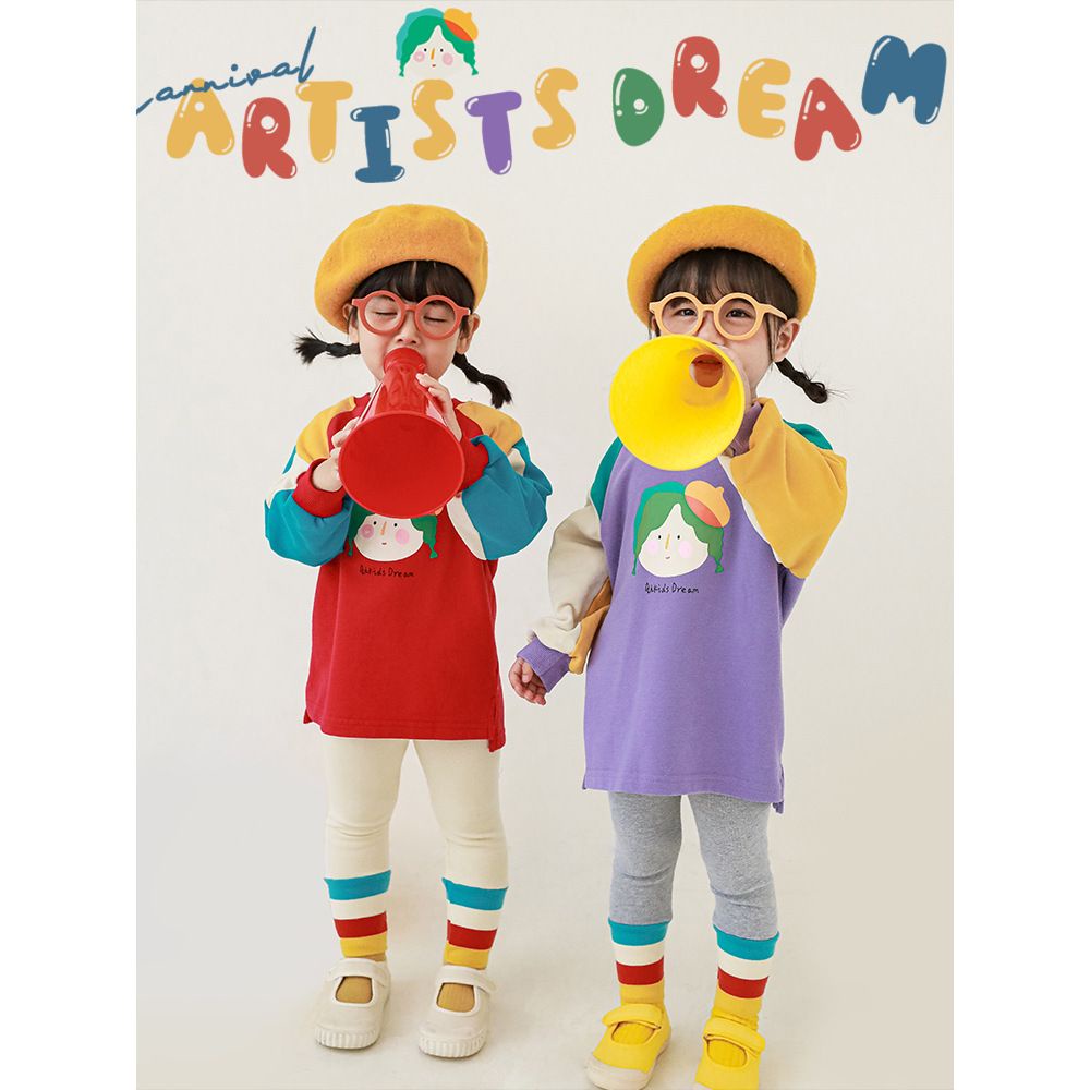 Áo Thun Tay Dài Phong Cách Hàn Quốc Thời Trang Xuân Thu Mới Cho Bé Gái