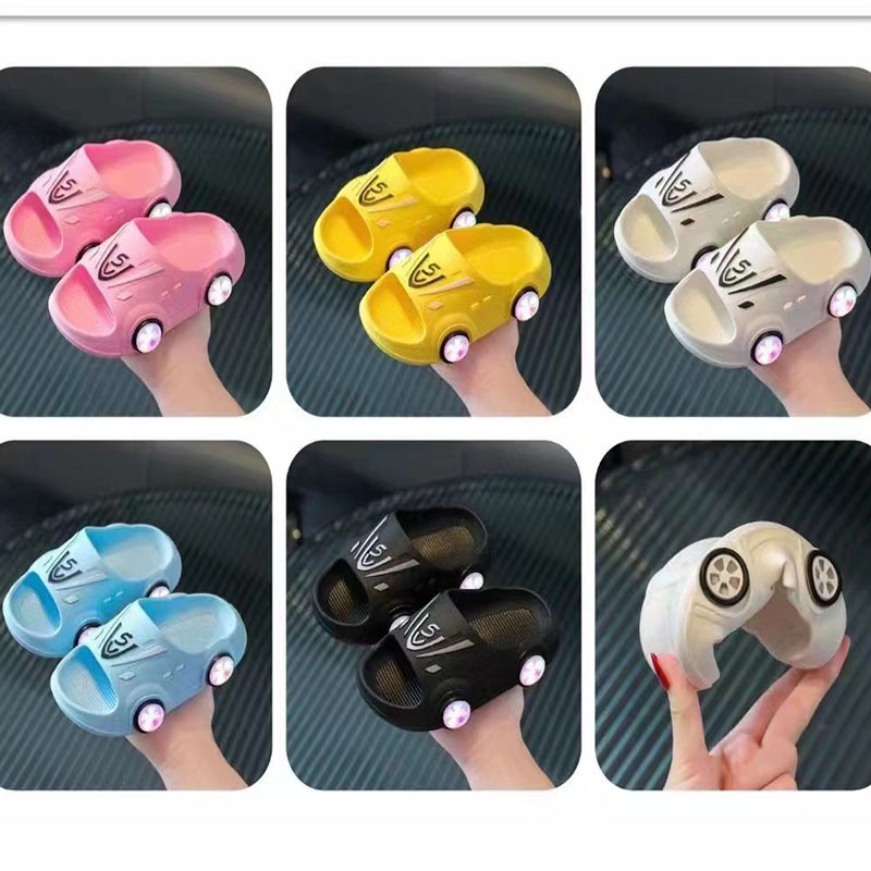 Suge Dép Dạ Quang Chống Trượt In Hình Hoạt Hình Thời Trang Mùa Hè Cho Bé