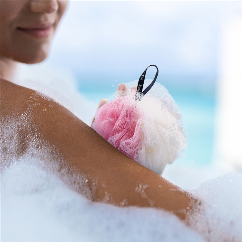 Mềm Bông Tắm nylon Dạng Lưới Tẩy Tế Bào Chết Làm Sạch Cơ Thể