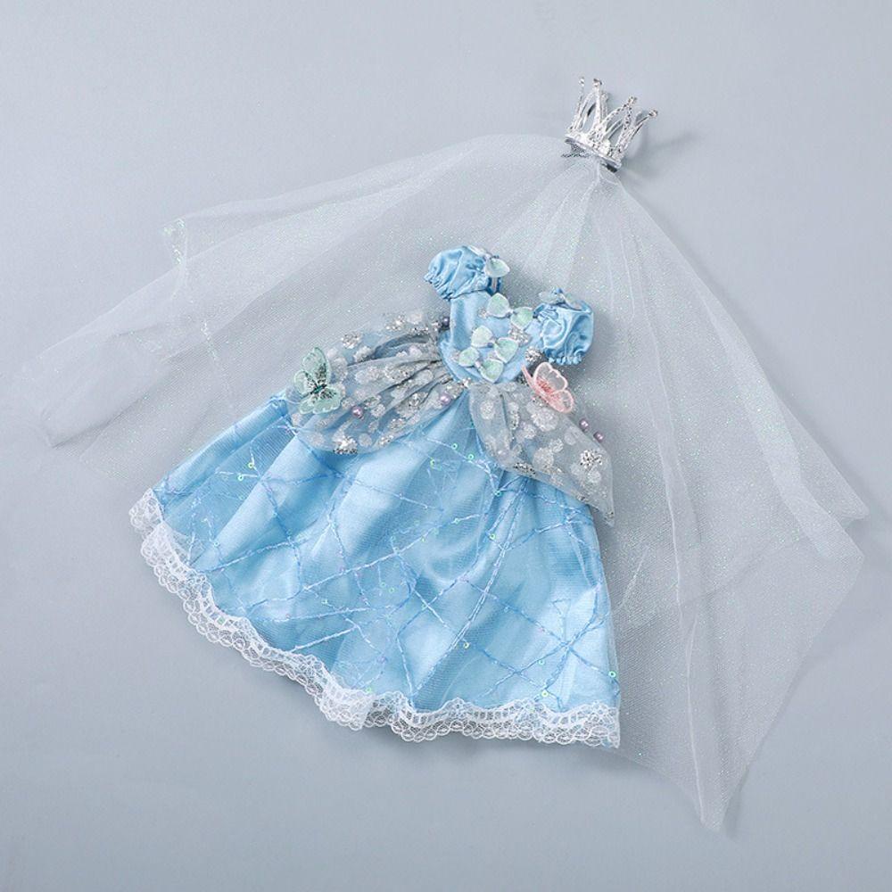 Bộ Đầm Công Chúa Bằng Vải cotton Dễ Thương Cho Búp Bê 11 inch 30cm 11 inch