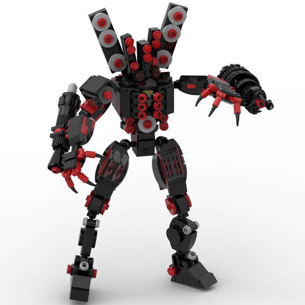 Bộ Đồ Chơi lego Lắp Ráp toilet Hình Người Đàn Ông titan