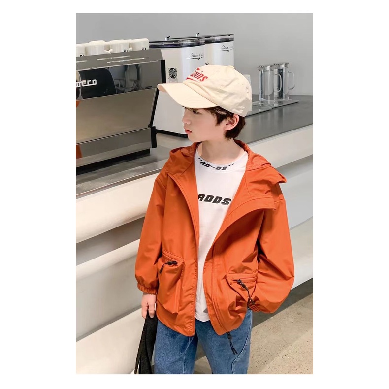 Áo Khoác Thời Trang Phong Cách Hàn Quốc Cho Bé Trai