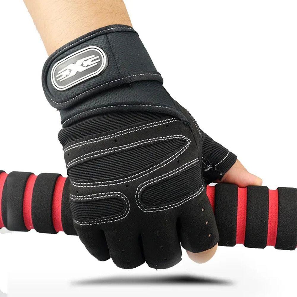 Muvako Găng Tay Thể Thao Tập gym / Câu Cá Chống Trượt Chất Lượng Cao Cho Nam Và Nữ