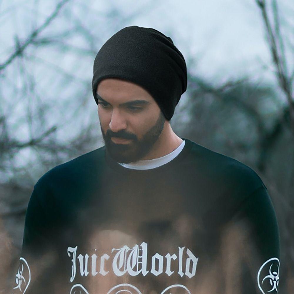 Mũ beanie Màu Trơn Giữ Ấm Mùa Đông osier1 Cho Nam Nữ