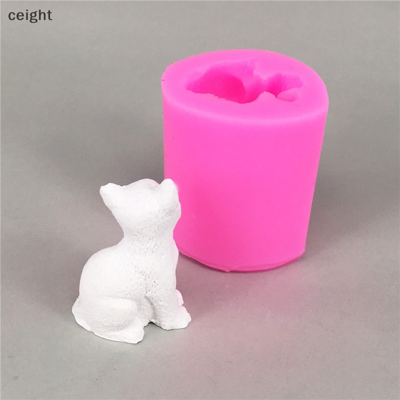 Khuôn Làm Xà Phòng Hình Mèo 3d Độc Đáo