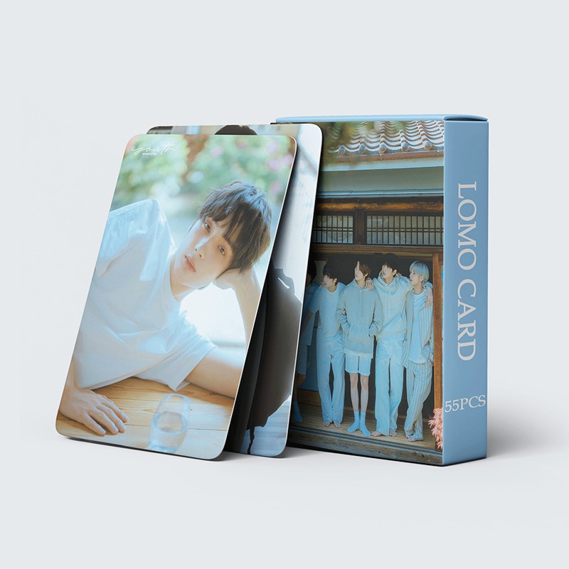 TXT LOMO Card Set 55 Tấm Thẻ Ảnh YOUTH Hình Nhóm Nhạc