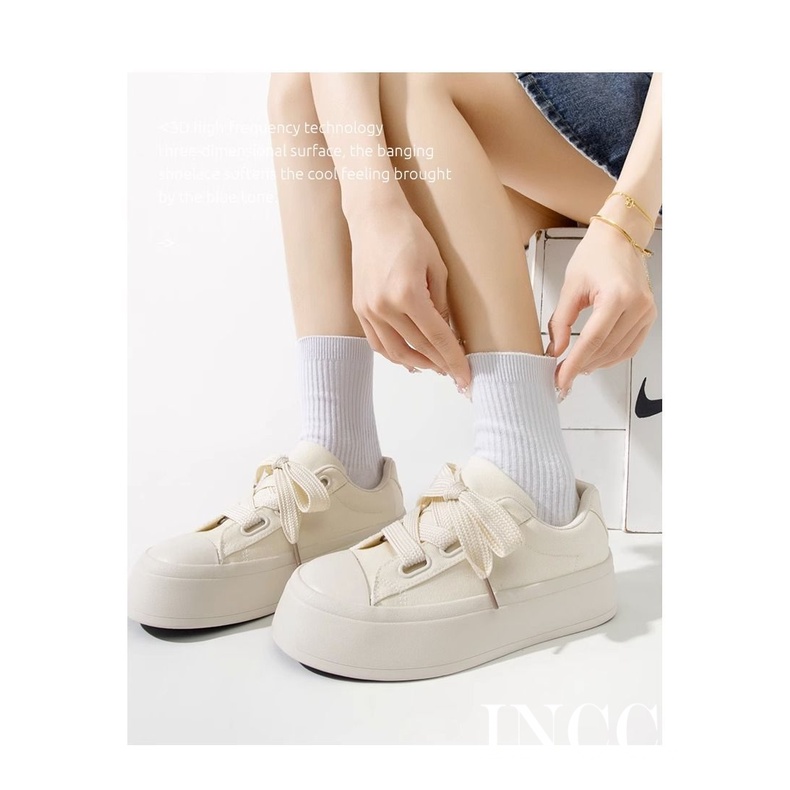 INCC  thể thao nữ giày giày thể thao nữ 2023 NEW giày sneaker nữ đáy dày Xu hướng thời trang Thông khí FBX2390MWC 37Z230911