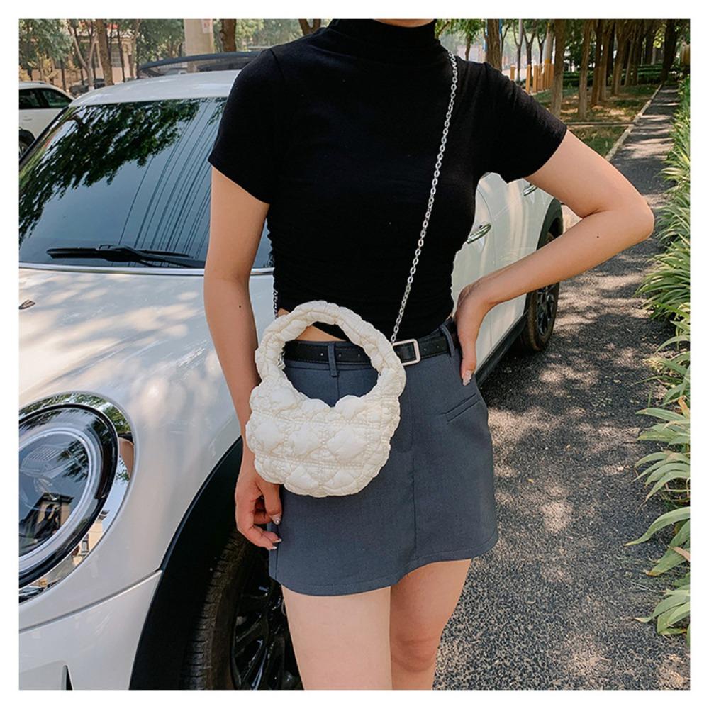 Ofular Túi Xách Đeo Chéo Vải cotton Mềm Nhẹ Màu Kẹo Thời Trang Mùa Đông Cho Nữ