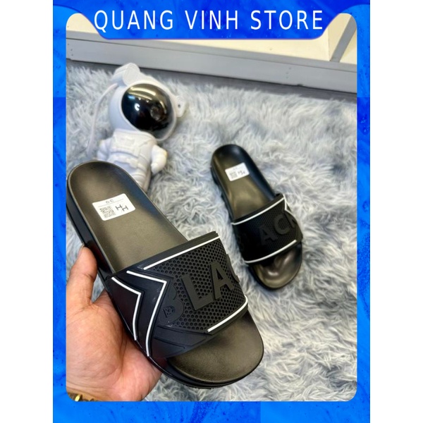 Dép quai ngang BLACK siêu phẩm cực kỳ sang chảnh  - Quang Vinh Store
