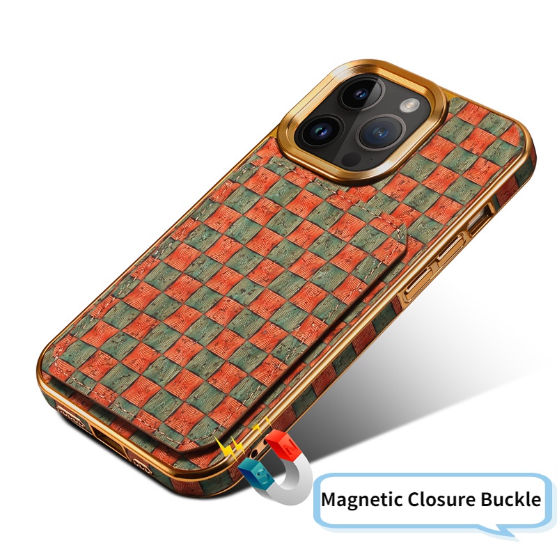 Ốp Điện Thoại Bằng Gỗ Có Ngăn Đựng Thẻ Hình Hoa Cho iphone 15 pro max 15 plus / 15 pro / 14 pro max / 14 plus / 12 13 pro max 2 Trong 13 pro max