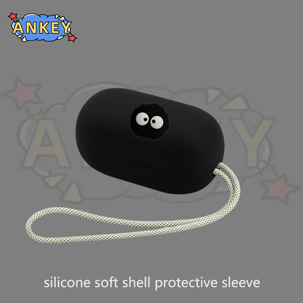 For JBL Reflect Flow Pro / Mini NC / Aero Earphone Silicone Case Cute Dog Earbuds Soft Protective Headphone Cover Headset Skin