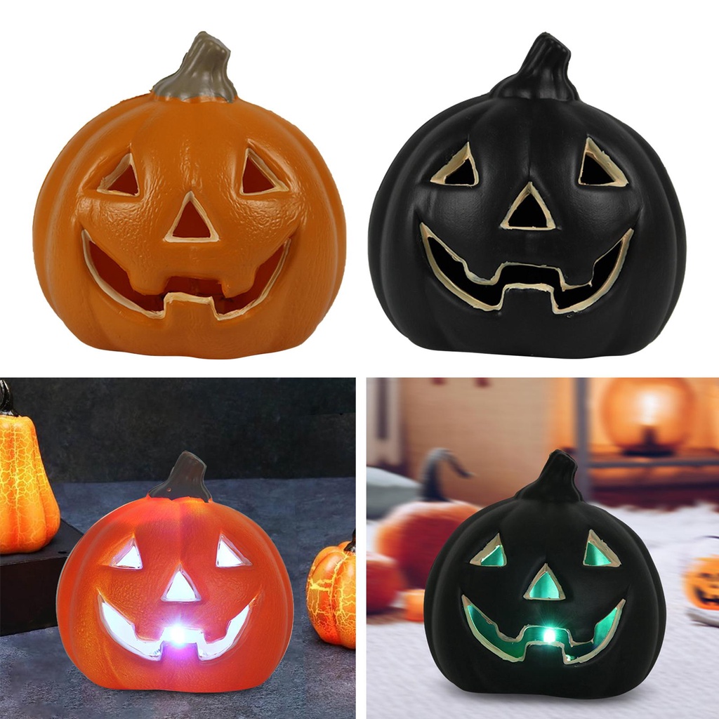 Đèn led Hình Quả Bí Ngô Trang Trí Cho Ngày Lễ