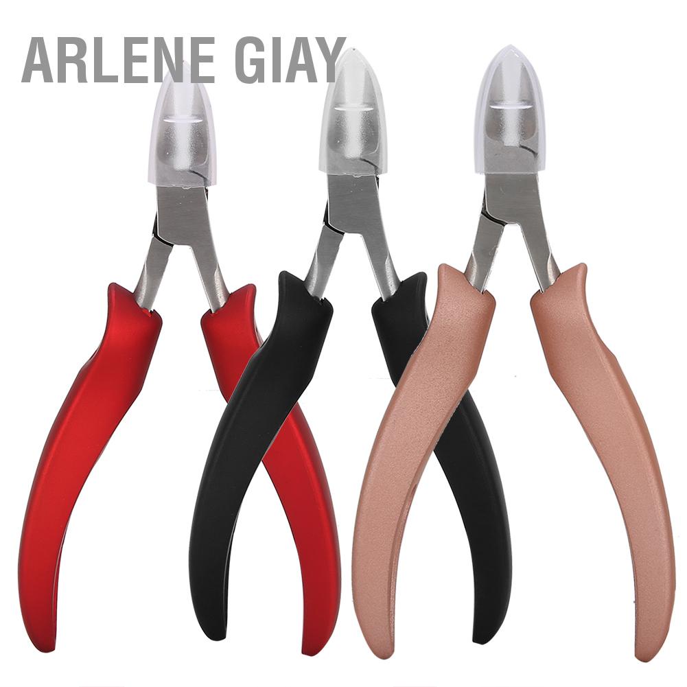 Arlene Giay Máy cắt móng chân bằng thép không gỉ Loại bỏ da chết Kềm