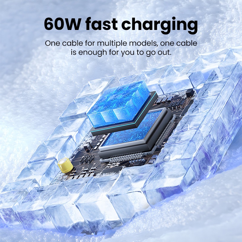 Dây Cáp Sạc Nhanh 60w usb c Sang type c Cho ip 15 xiaomi redmi sam ultra fe