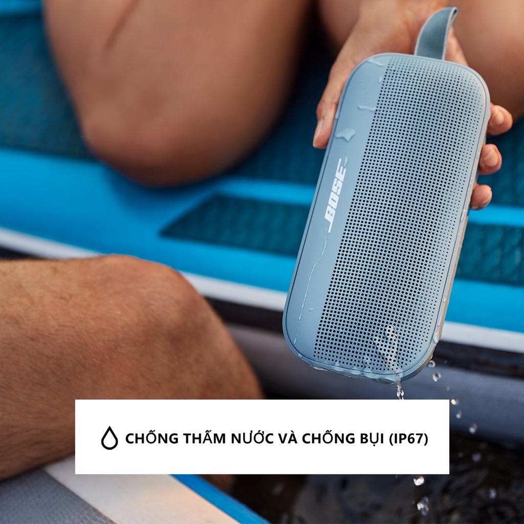 Loa Bluetooth Kehoer Soundlink Flex Loa Không Dây Khoảng Cách Siêu Dài 10 Giờ Pin Đen/Xanh Đá