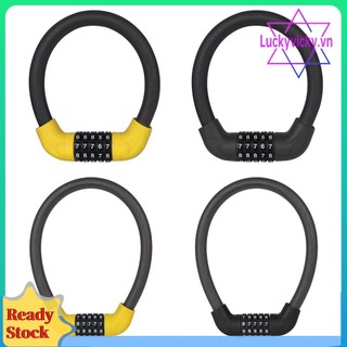Ổ khóa xe đạp 5 chữ số chống trộm tiện dụng