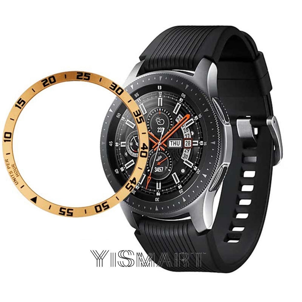Vòng Nhẫn Kim Loại 46mm 42mm Cho Đồng Hồ Thông Minh samsung galaxy watch / gear s3