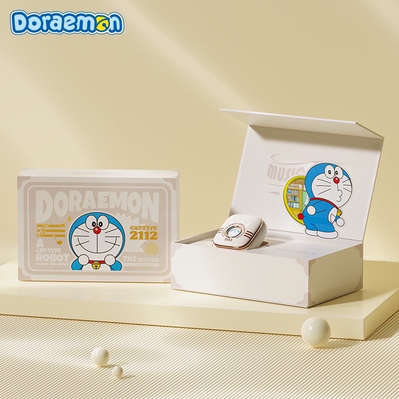 Tai nghe bluetooth không dây TWS âm thanh stereo hình Doraemon dễ thương - Sapo Decor 141