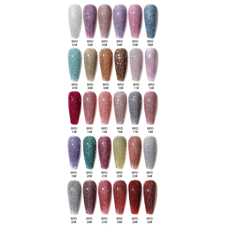 Sơn Gel Flash AS BRD Chai Xanh 15ml - manh219