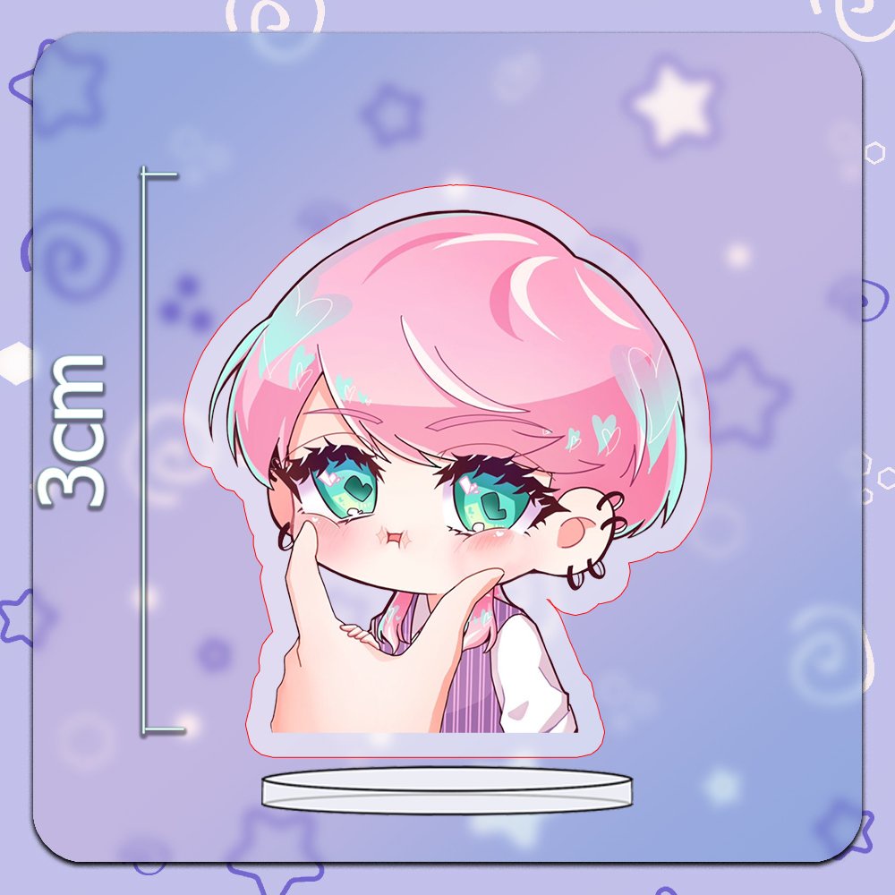 Mô Hình Standee TOKYO REVENGER Kịch Trường Của Takemichi ver NỰNG MÁ tượng acrylic anime mica chibi xinh xắn