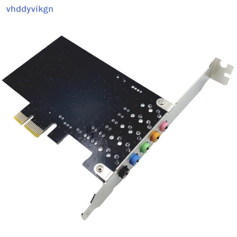 Thẻ Âm Thanh Kỹ Thuật Số 6 Kênh 3d 5.1 5.1 Kênh 3d 6 Kênh Cho Máy Tính pcie 5.1 ch 24bit vn