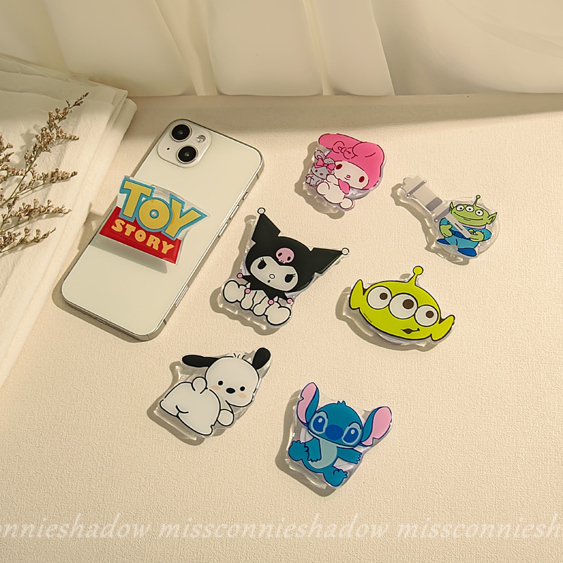 Hoạt Hình Giá Đỡ Điện Thoại Họa Tiết toy story buzz lightyear alien hello kitty kuromi pochacco Đáng Yêu