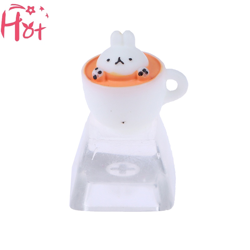 Jr 1 Miếng Dán Nút Bàn Phím Cơ Chơi game Hình Chân Mèo Bằng Nhựa Trong Suốt Nhiều Màu vn