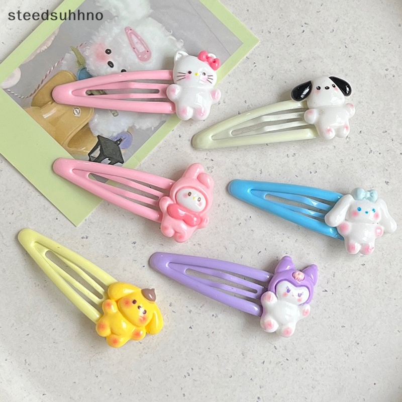 Steedsu Kẹp Tóc Ngọt Ngào Đáng Yêu Bằng acrylic Cho Bé Gái hhno