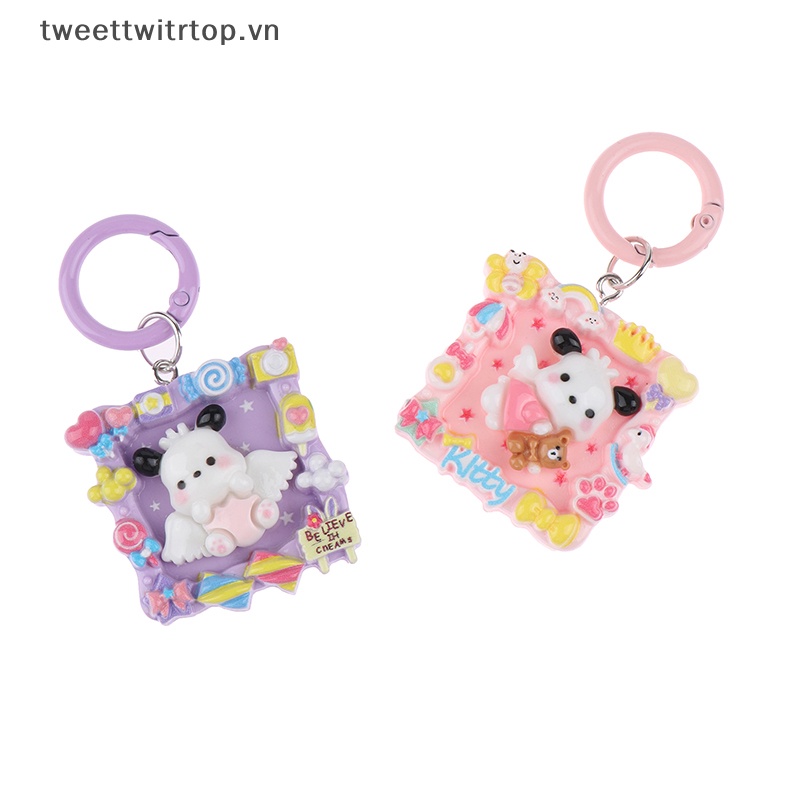 SANRIO Tri Móc Khóa Hình Nhân Vật Hoạt Hình kuromi Đáng Yêu vn