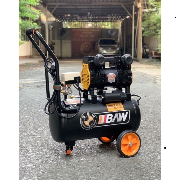 Nén khí không dầu BAW DEKTON/ bản nâng cấp / BAW-AC30LS/ BƠM HƠI CỰC ÊM ĐL ...