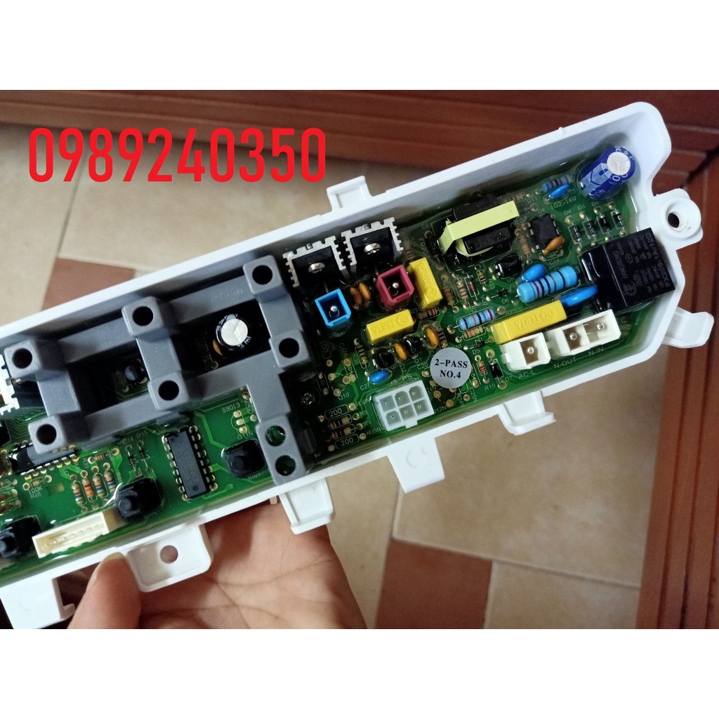 Bo mạch máy giặt Samsung 7 phím mới chính hãng