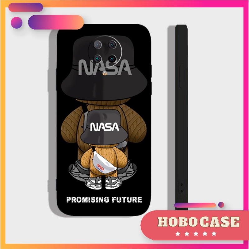 Ốp lưng Xiaomi Redmi K30 Pro, Poco F2 Pro cạnh viền vuông, có bảo vệ camera in hình NASA