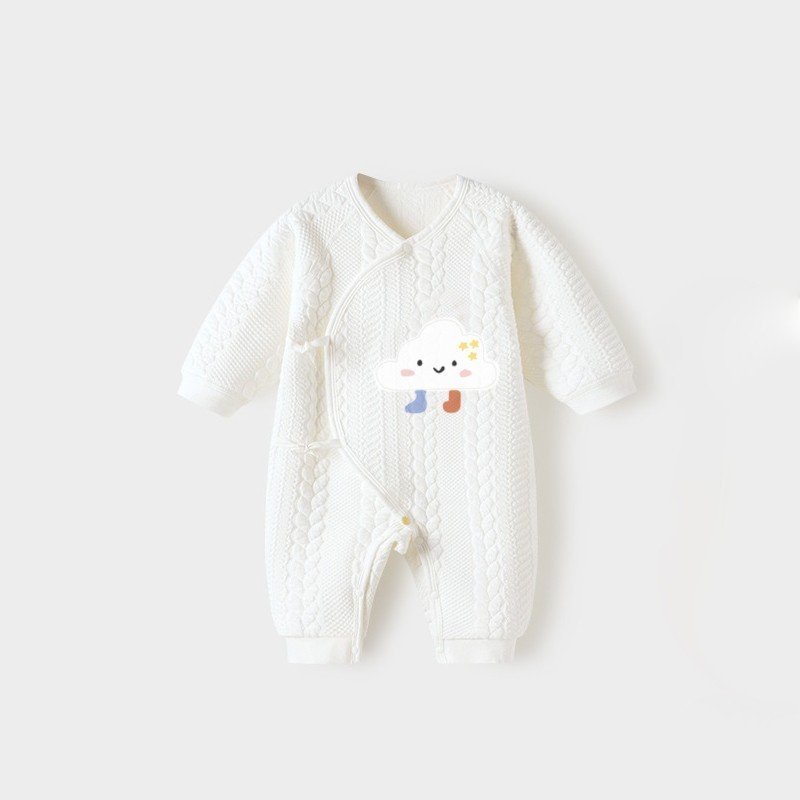 Bodysuit LOTUKA In Hình Ngộ Nghĩnh, Bộ Liền Thân Trần Bông Cho Bé Trai Bé Gái, Body Dài Tay Thu Đông Cho Bé 3-12kg