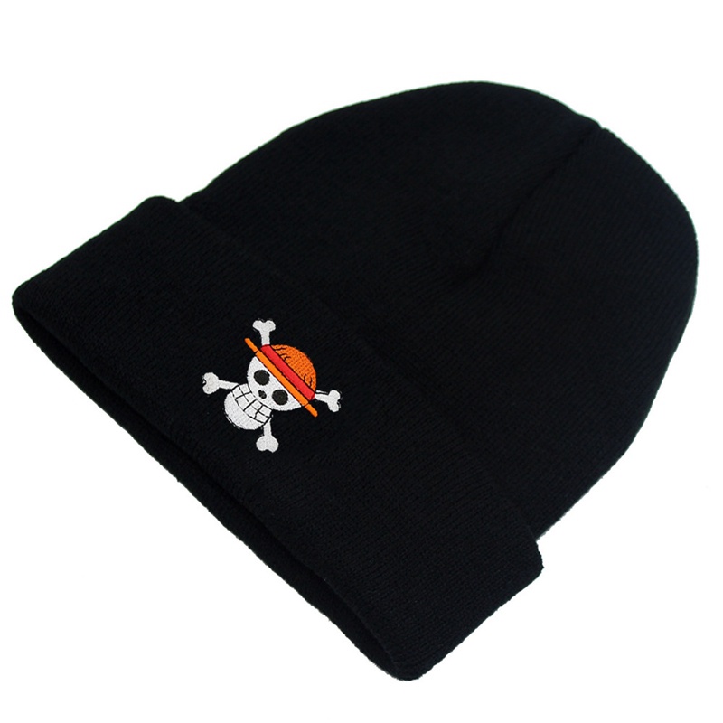 Mũ Len Thêu Hình luffy Trong one piece 1