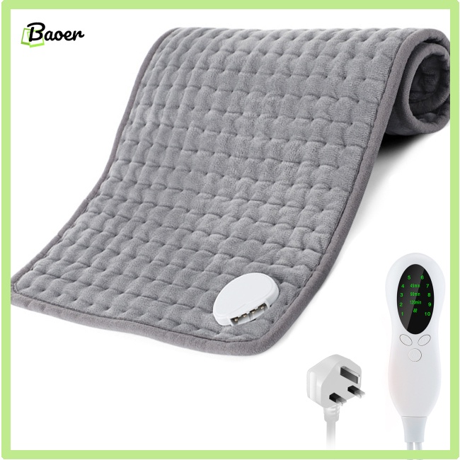 Tấm Đệm Sưởi Ấm Tự Động Tắt 10 Mức Độ 100% Chính Hãng Dành Cho Lưng