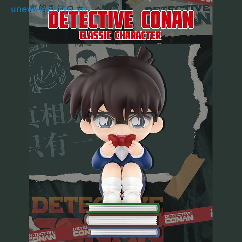 Unewtyu popmart Đồ Chơi Thám Tử conan Bong Bóng Thủ Công Cổ Điển Làm Quà Tặng vn