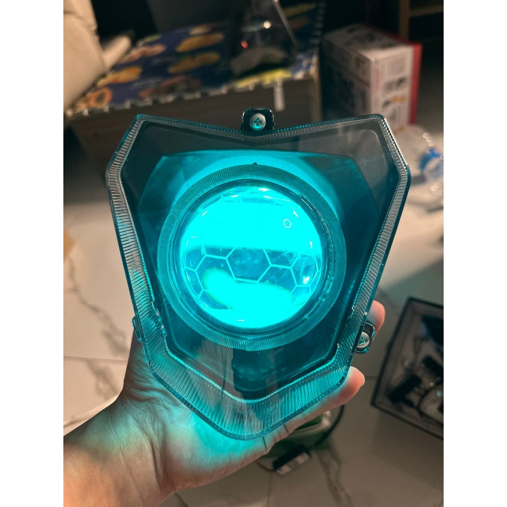 Bi cầu xmen 3.0 T60 Plus  kính tổ ong chế chóa đen full phụ kiện cho xmen