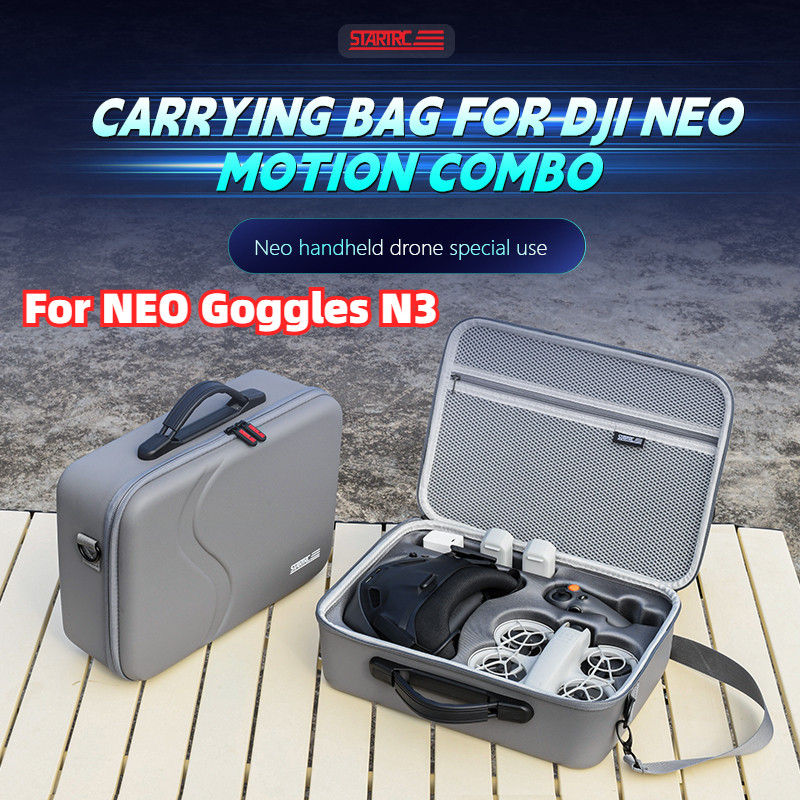 Dành cho túi lưu trữ cảm giác DJI Neo, Hộp đựng vỏ cứng Goggles N3, Túi đeo chéo di động NEO
