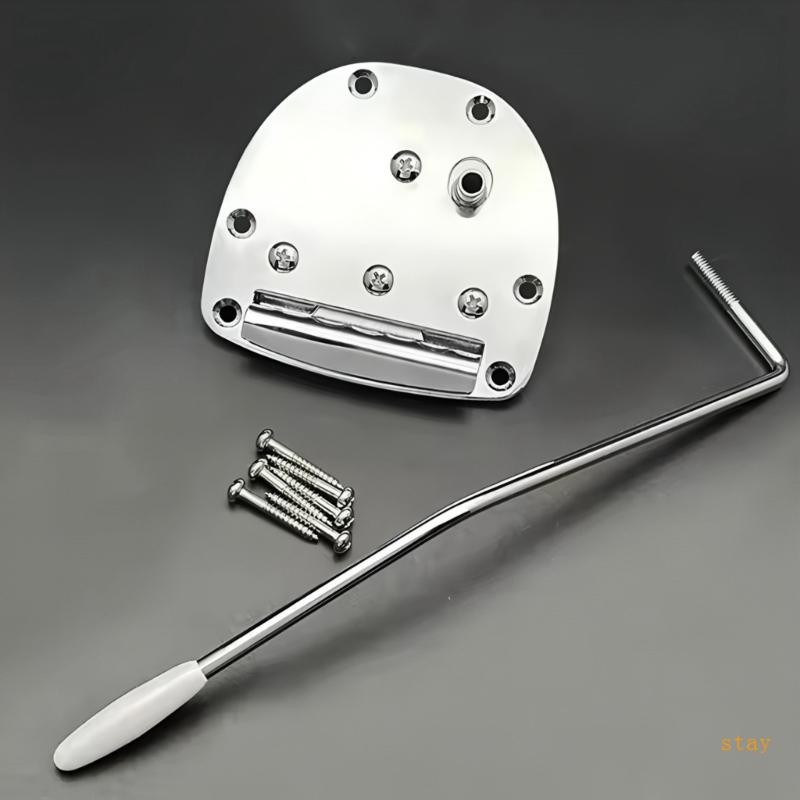 Stay Bass Guitar Cầu Bass Phần Cứng Bass Kết Cấu Kim Loại Guitar Tremolo Cầu Cho Đàn Guitar