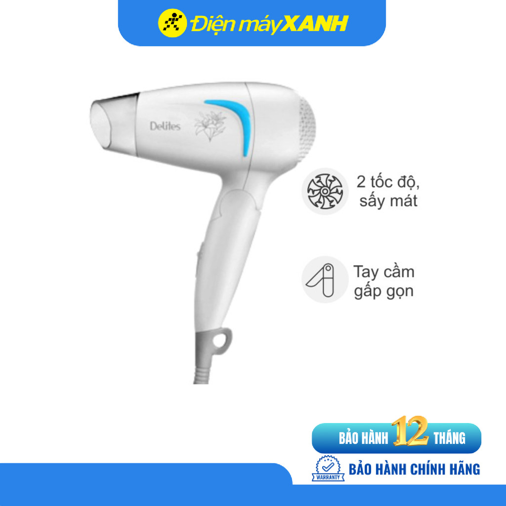Máy sấy tóc 1200W Delites MST02