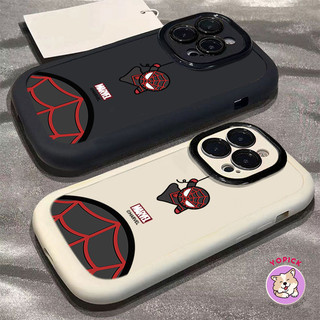  Ốp Điện Thoại Người Nhện Hoạt Hình Dễ Thương Cho IPhone 16 16Pro 16Plus 11 12mini 13Pro Max 14Plus 15Pro XR XS Max 7 8 Plus SE2020 Vỏ Điện Thoại Hoạt Hình Cho IPhone 16Pro Max JKP 