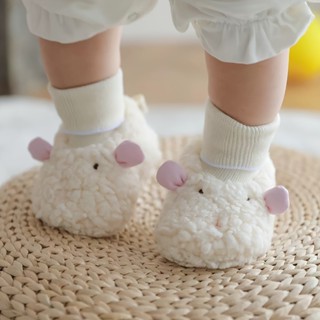 Mùa Đông Mới Hoạt Hình Dễ Thương Cho Bé Booties Bé Trai Bé Gái Giày Cotton Mềm Mại Chống Trơn Trượt Ấm Áp Tập Đi Đầu Tiên Tập Đi Trẻ Sơ Sinh Nôi Tất Giày