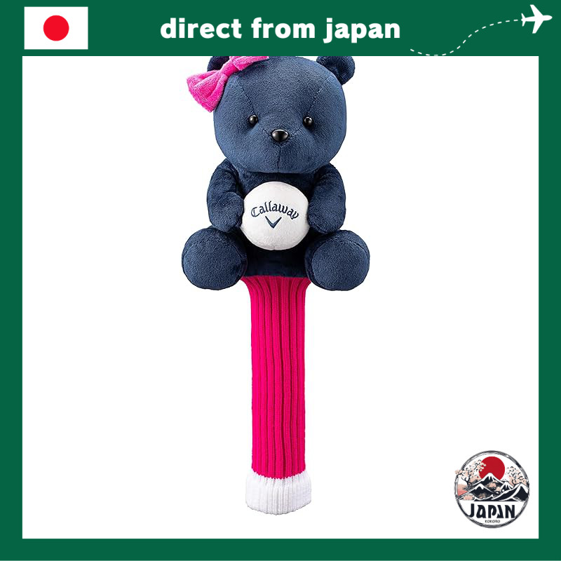 Callaway Fairway Wood Head Cover - BEAR FW Series (Fits FW 3, 4, 5, 7, 9) - Ladies' Edition in Vario