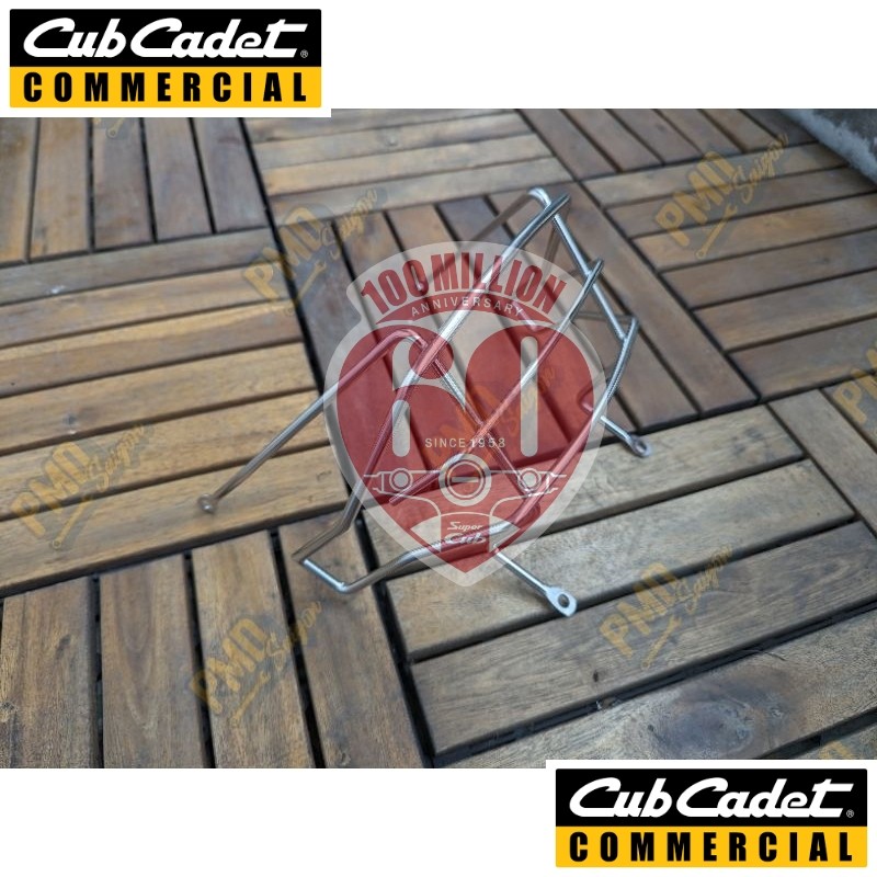 Baga bảo inox vệ đuôi đèn hậu xe dream thái, dream việt